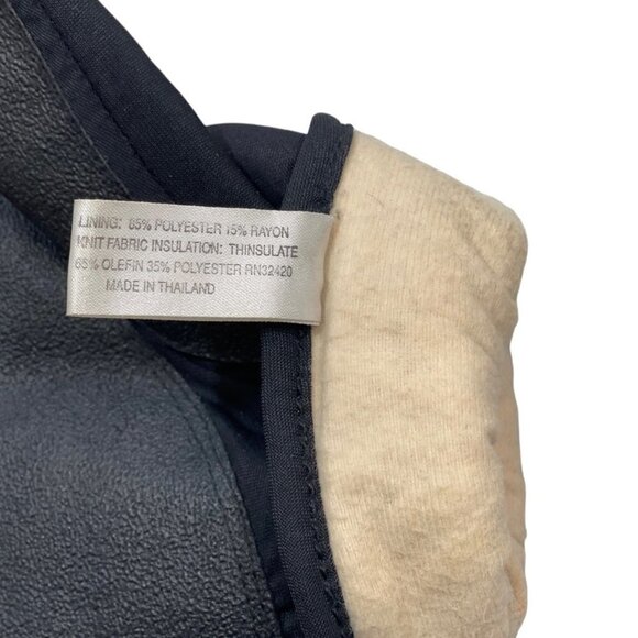 ATLANTA HAWKS Men's Black Red Gloves Small/Medium Winter Gear‎ Thinsulate Logo - Picture 12 of 15